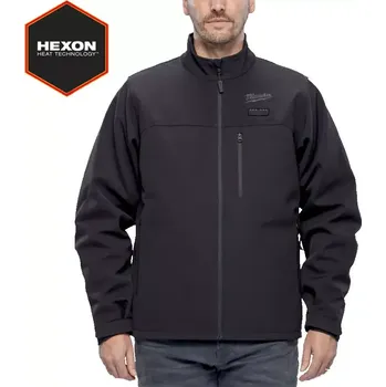 Jednorázový oděv Aku HEXON vyhřívaná bunda Milwaukee M12 HJBL6-0 (XL) černá, bez Aku (MI4932493822)