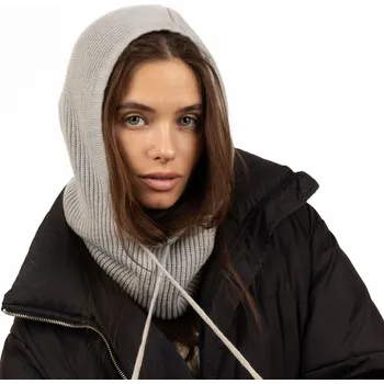 Čepice KAPUCE ČEPICE ŠÁLA Alessio BALACLAVA zimní dámská kukla