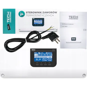 IP kamera Tech rozdělovač podlahového topení L-X WiFi