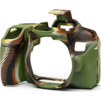 Ochrana fotoaparátu a videokamery EASYCOVER silikonové pouzdro pro Canon EOS 850D camouflage