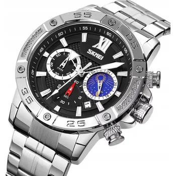 Hodinky Pánské hodinky SKMEI skm.192351d.mn náramkový chronograf s fázemi měsíce