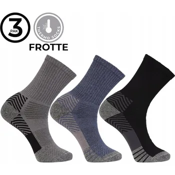 Pánské ponožky Moraj Ponožky Thermo Frotte vícebarevné, velikost 39-42