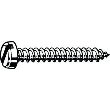 Samořezný šroub s nízkou válcovou zaoblenou hlavou s drážkou DIN 7971 C Nerezocel A2 ST3,5X22MM