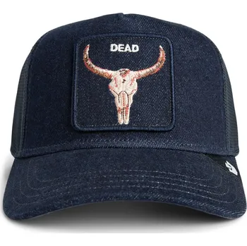 Kšiltovka Kšiltovka GOORIN BROS DENIM DEAD 101-2589-DEN01 – Tmavě modrá