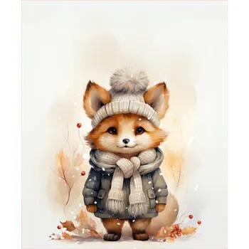 Teplákovina Takoy PANEL 50x60 cm pohádková liška