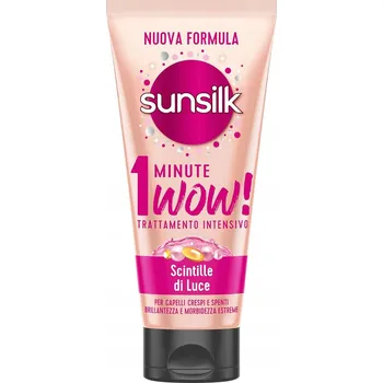 Vlasová regenerace Maska na vlasy Sunsilk 1 Minute WOW Scitille pro matné vlasy 180 ml