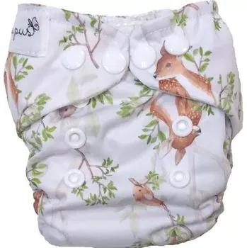 Plenkové kalhoty Pupus svrchní kalhotky Newborn - Day in the forest