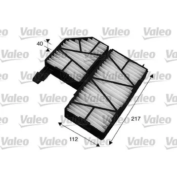 Ventilátor topení a klimatizace Filtr, vzduch v interiéru VALEO 715563