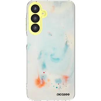 Pouzdro na mobilní telefon Picasee silikonový průhledný obal pro Samsung Galaxy A25 A256B 5G - Splash
