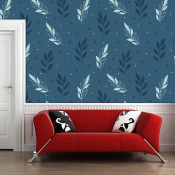 Tapeta Sablio Tapeta Modré klásky - 125x75 cm