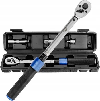 Klíč Momentový klíč 1/2" 10-60 Nm CrV Zámek ráčny Kufr