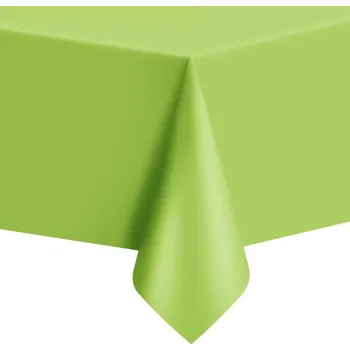 Prostěradlo Obrus PartyPal zelený, nešpinivý, obdélníkový 137 x 274 cm
