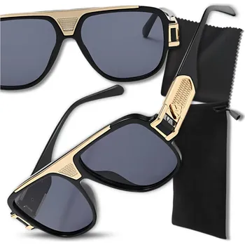 Sluneční brýle J&W pánské pilotky polarizační pánské sluneční brýle polarizační Cezail skla