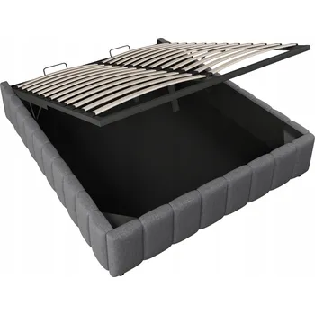 Postel Patrová postel Arhatreya moderní 140 x 200 cm šedá