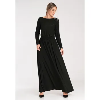 Oblečení a móda Figl Dámské maxi šaty Flakred černá S