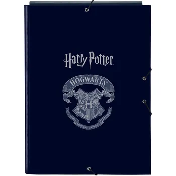 Set školních potřeb Desky s gumičkou Harry Potter Captain Námořnická modrá A4 (26 x 33,5 x 2,5 cm)
