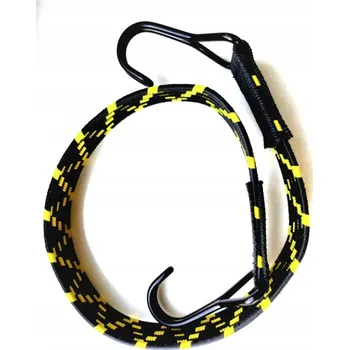 Upínací popruh Gumový popruh s háky 60 cm, 22 mm, pružný napínák pro zavazadla, silný