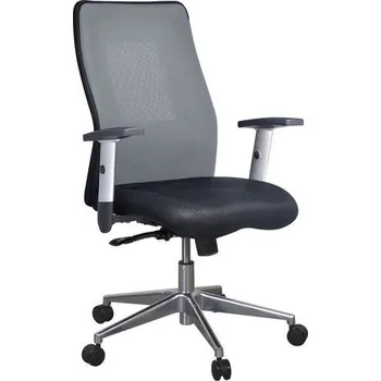 Kancelářská židle Manutan Expert Penelope Alu, šedá