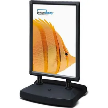 Kancelář Reklamní stojan Windtalker City WR, černý, B2