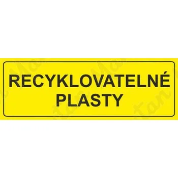 Kancelář Recyklovatelné plasty, samolepka 290 x 100 x 0,1 mm