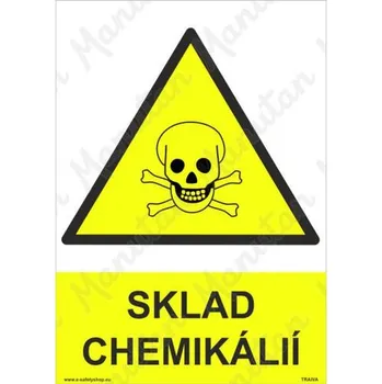 Kancelář Sklad chemikálií, plast 148 x 210 x 0,5 mm A5