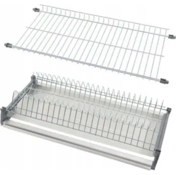 Odkapávač na nádobí Odkapávač na nádobí do skříňky 50 cm Bílý