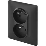 Legrand Valena Life dvojnásobná FRENCH (L756376) černá