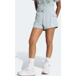 ADIDAS Dámské cargo kraťasy na fitness z moltonu XL ZELENÁ