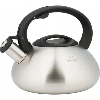 Varná konvice Tradiční ocelová Konvice Kinghoff 2,2 l šedá