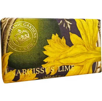 Mýdlo English Soap Company Narcis & Limetka Tuhé mýdlo, 240 g