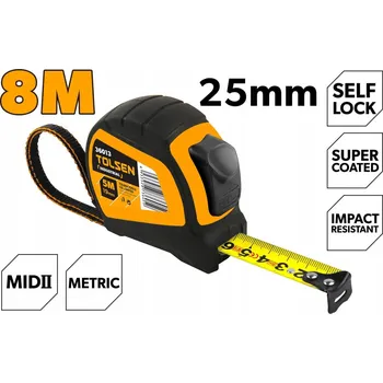 metr Svinovací metr Tolsen 8 m