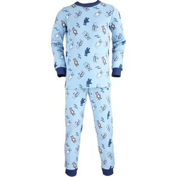 Chlapecké pyžamo Pleas Dětské dlouhé pyžamo světle modrá 104 (183797-805-104)