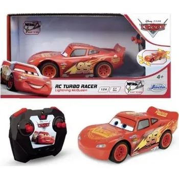 RC model auta Disney Auto RC Cars 3 Turbo Racer Lightning McQueen 1:24
