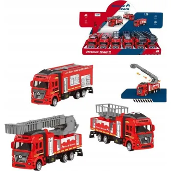autíčko Alltoys Hasičské auto 1 : 36 Rescue team - žebřík