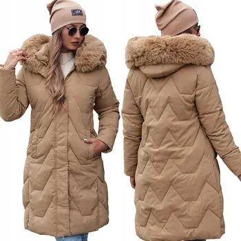 DStreet dámská prošívaná bunda s kapucí TY4718 velikost L