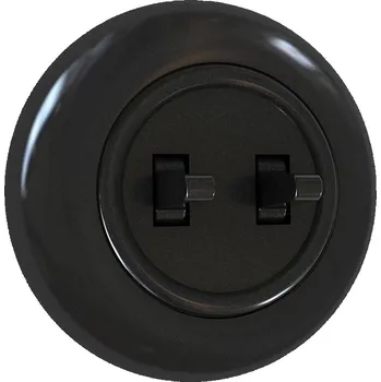 vypínač DPM LF0022B BLK, SÍŤOVÝ VYPÍNAČ