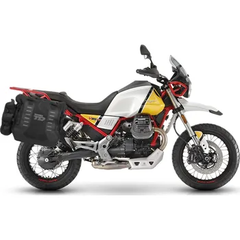 Nosič na motocykl a skútr Kompletná sada sedlových brašní SHAD TERRA TR40 adventure vrátane montážnej sady SHAD MOTO GUZZI V 85 TT