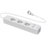 TP-Link Tapo P300, Smart Wi-Fi, 3x zásuvka + 2xUSB, 1xUSB-C, Homekit, 1,5m (Tapo P300) bílý