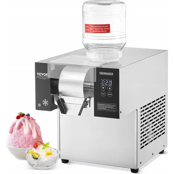 Výrobník ledu Drtič ledu s chlazením vzduchem - na zmrzlinu a nápoje 125 kg/24h