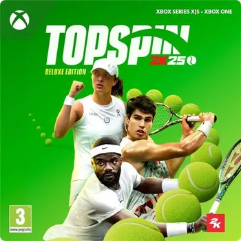 Hra pro Xbox Series Take 2 TopSpin 2K25: Deluxe Edition - elektronická licence (G3Q-02234)