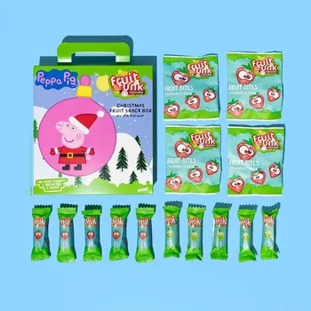 Sušené ovoce Fruit Funk Vánoční Fruitsnack box Prasátko Peppa váha 115g