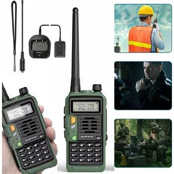 Vysílačka Baofeng UV-S9 PLUS VYSÍLAČKA SKENER POLICIE HASIČI VYSÍLAČKA