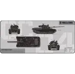YENKEE YPM WT90 Defender, 90 × 40 cm - World of Tanks (YPM WT90) šedá