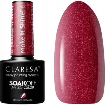 Lak na nehty Gel lak CLARESA Make it Shine! 6 5ml