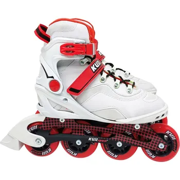 Kolečkové brusle KUBIsport 05-CS320K/B-38 Inline brusle CS320K bílé velikost 38