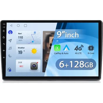 Auto Hi-Fi Autorádio Junsun multimediální pro Fiat Ducato Peugeot 2006-2015 4G 6+128G