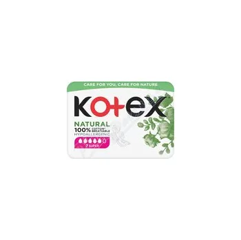 KIMBERLY-CLARK KOTEX Natural vložky Super 7ks