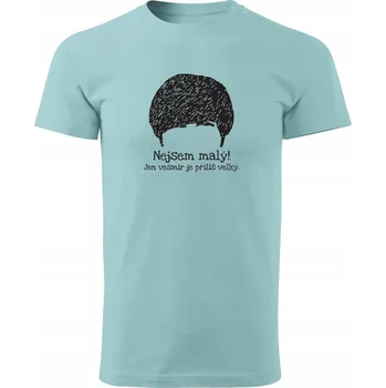 Pánské tričko Tričko Teorie velkého třesku - Howard Barva: modrá, Velikost: L