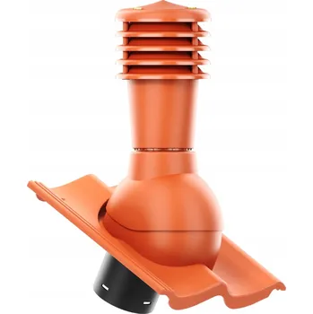 Vrták Větrací komín Smart fi125 pro střešní tašky CREATON GOTEBORG ČERVENÁ