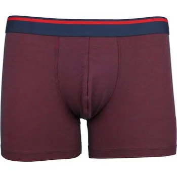 Slipy Pleas Pánský slip s nohavičkou červená M (184185-500-050)